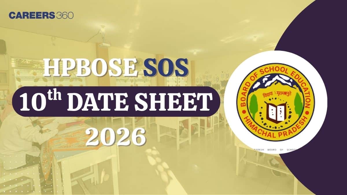 HPBOSE SOS 10th Final Date Sheet 2025 Out, Check HP Board SOS 10th  Exam Schedule